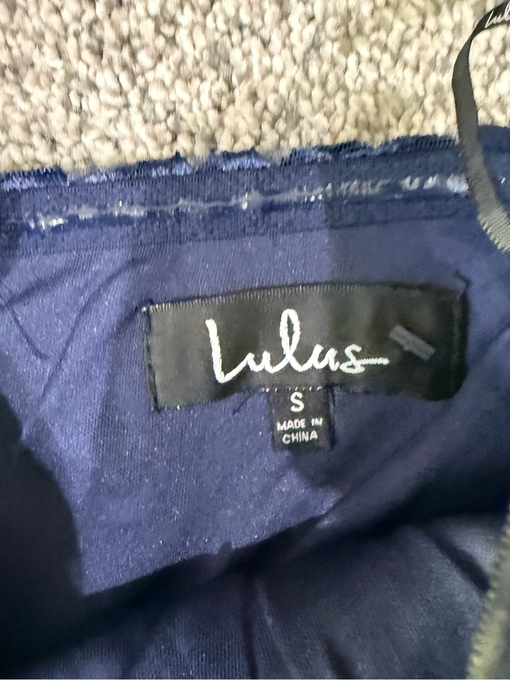 NWT Lulus Navy Blue Strapless Sweet Heart Maxi Formal Bridesmaid Dress Women’s S - Picture 5 of 13